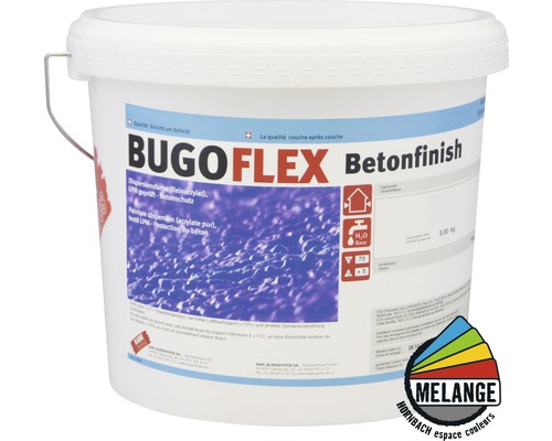 BUGOFLEX Betonfinish peinture de dispersion en seau