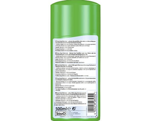 Tetra Pond Filter Start Bouteille de 500 ml