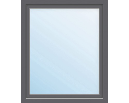 Fenêtre en plastique ARON Basic blanc/anthracite 750x1650 mm DIN gauche 2x verres de sécurité trempés