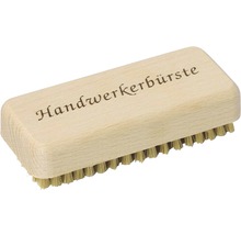 Handwerkerbürste aus Holz mit Borsten
