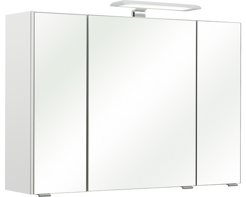 Armoire de toilette pelipal Lea II 80 cm blanc 3 porte
