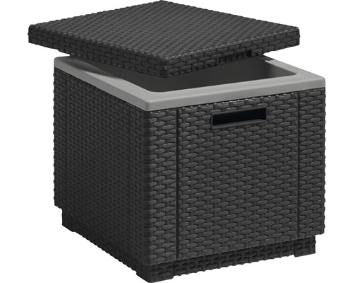 Geflochtene Aufbewahrungsbox mit Deckel