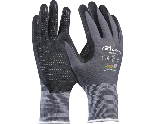 Gebol Gants de travail Multi-Flex noir taille 9