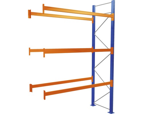 Schulte Étagère pour palettes extension d'étagère avec 4 niveaux 1 champ de 270 cm pour palettes jusqu'à 1060 kg capacité de charge 11470 kg