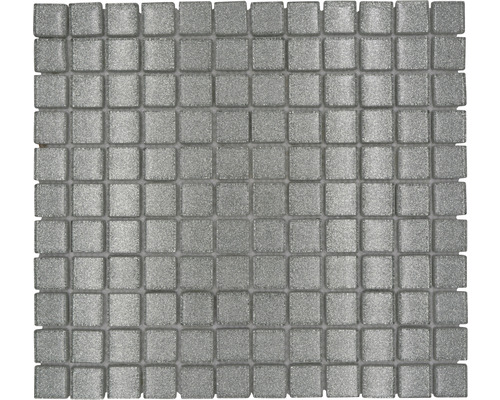 Glasmosaik XCM 8SB8 Silber 30,5x32,5 cm