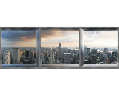 Fototapete Vlies 447 VEEXXL Ausblick NY 6-tlg. 624 x 219 cm