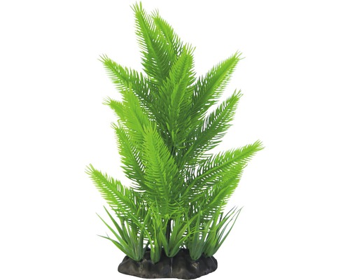 ORBIT Kunststoff-Wasserpflanze Deluxe Medium Nr. 6 17 cm Künstliche Aquariumpflanze auf einem Sockel