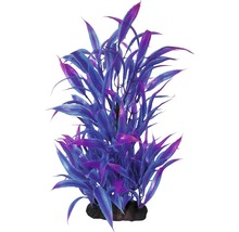 Kunstpflanze für Aquarien mit Blattform