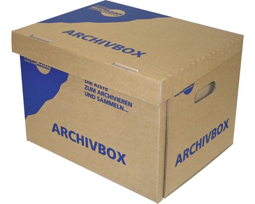 Boîte d'archives Cargo Point 400 x 287 x 320 mm carton 37 l à 25 kg