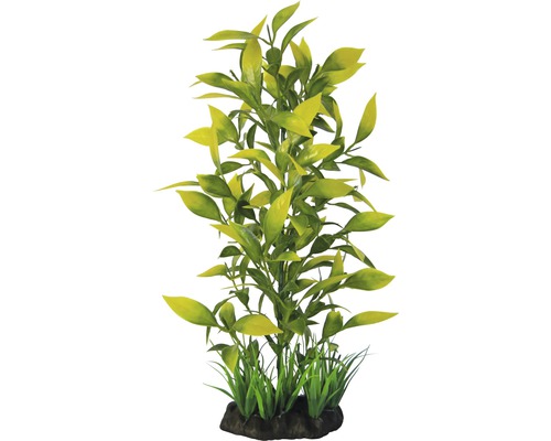 ORBIT Kunststoff-Wasserpflanze Deluxe Large Nr. 4 30 cm Künstliche Aquarium Pflanze mit Blättern und Gras