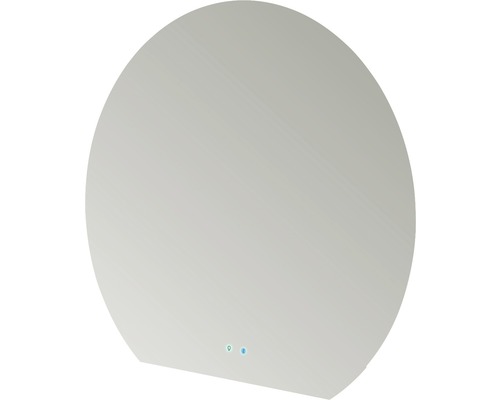 LED Badspiegel mit Touch und Bluetooth 100x108 cm IP 44 (fremdkörper- und spritzwassergeschützt)