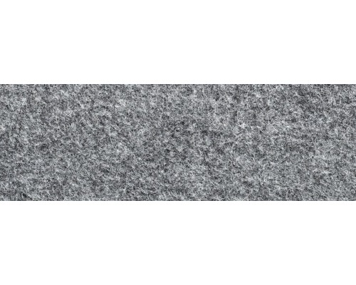 Spannteppich Nadelfilz grau 200 cm breit (Meterware)