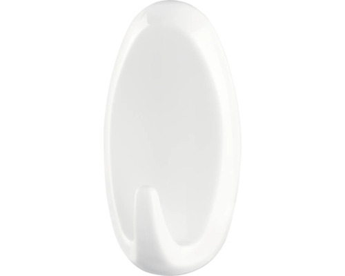 Crochet adhésif blanc