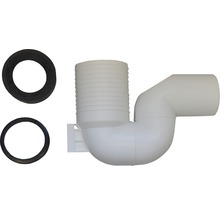 Siphon en plastique avec joints d''étanchéité