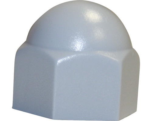 Cache pour vis six pans 8 mm gris 100 unités Écrou borgne