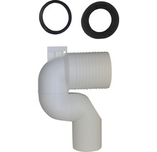 Siphon avec deux joints d''étanchéité