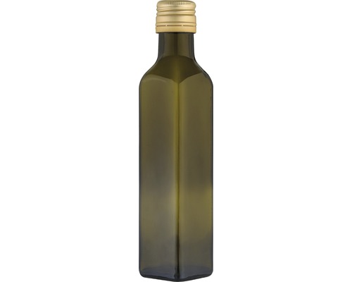 Glasflasche mit Schraubverschluss 250 ml