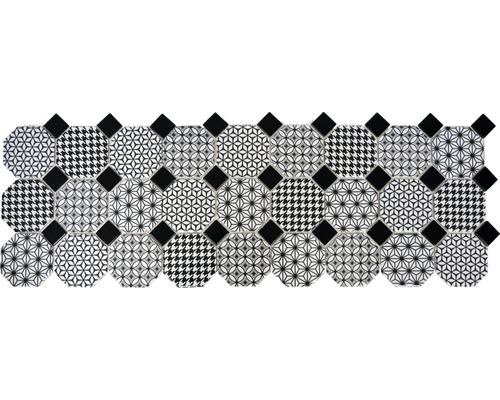 Mosaïque avec motifs géométriques