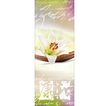 Glasbild Young living II 30x80 cm