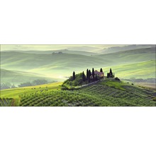 Photo sous verre Tuscany twilight 30x80 cm