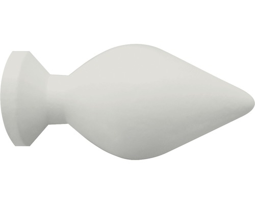 Embout sphère pour Laque Blanc blanc Ø 28 mm 1 pce