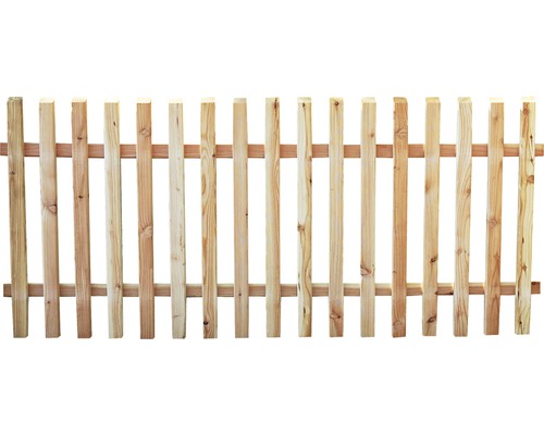 Clôture de jardinet Hono 180x80 cm, mélèze Clôture en bois pour le jardin