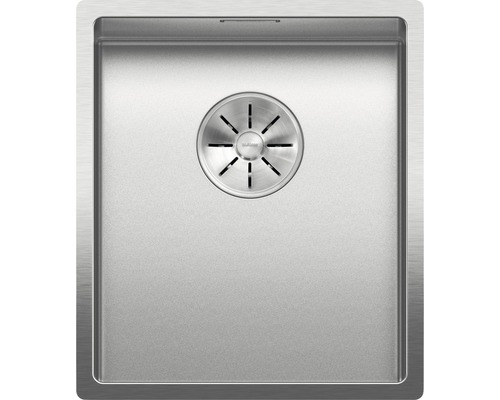Évier Blanco CLARON 340-U lxp 380x440 mm acier inoxydable durinox® 523384 Évier en acier inoxydable