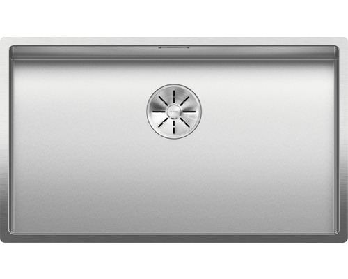 Évier Blanco CLARON 700-U lxp 740x440 mm acier inoxydable durinox® 523387 Évier en acier inoxydable avec siphon