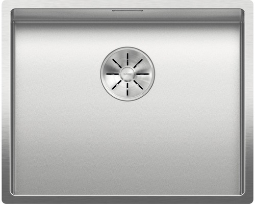 Évier Blanco CLARON 500-IF lxp 540x440 mm acier inoxydable durinox® 523390 Évier en acier inoxydable avec garniture d''écoulement