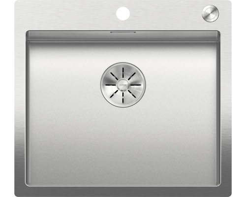 Évier Blanco CLARON 500-IF/A lxp 560x510 mm acier inoxydable durinox® 523393 Évier en acier inoxydable