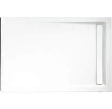 Kit complet receveur de douche SCHULTE Extra-flach 120 x 90 x 2.5 cm blanc alpin lisse D202912 04 04-thumb-0
