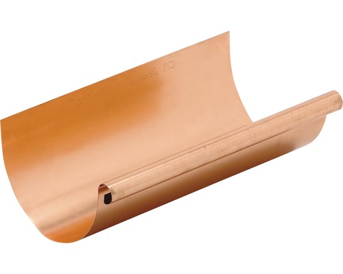 Gouttière en cuivre DN 250 mm 2000 mm Gouttière en cuivre