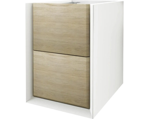 Waschtischseiteneschrank Bellagio 35 cm weiss