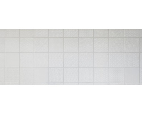 Motif de carreaux avec différents motifs en relief