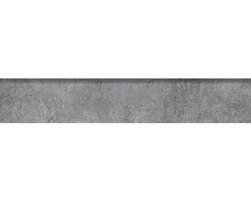 Carrelage de plinthe Boldstone-Brickbold gris mélangé 8x45 cm