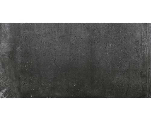 Carrelage mural gris foncé aspect béton