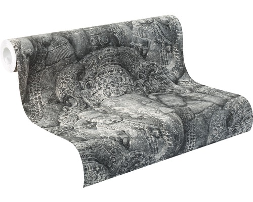 Tapetenrolle mit skulpturalem Muster