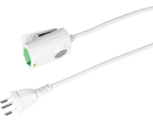 Rallonge électrique avec connecteurs Klemmfix 3x1mm² T12/T13 3m blanche