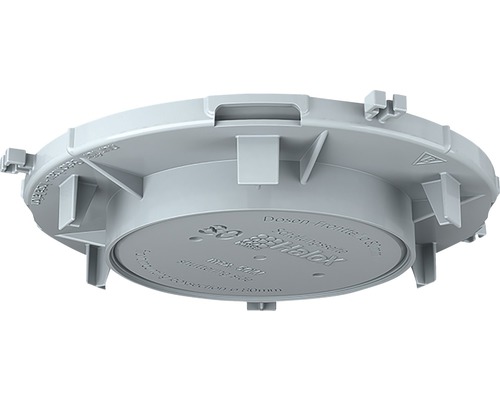 Partie frontale Agro HaloX-O Ø 80 mm Couvercle de boîte HaloX pour construction brute