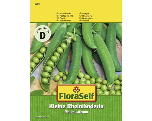 Pois 'Kleine Rheinländerin' FloraSelf semences stables semences de légumes