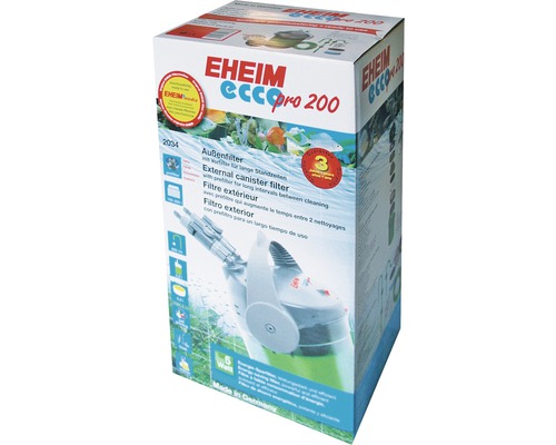 Aquarium-Aussenfilter EHEIM 2034 Ecco Pro 200, 5 W, 600L/h, Aquarien 100 - 200 l