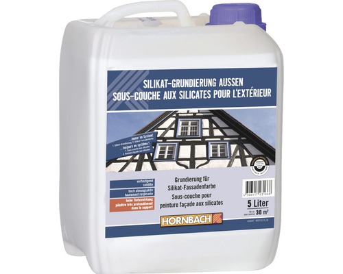 Apprêt silicate extérieur 5 l