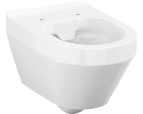 Cersanit Wand-WC Crea Tiefspüler ohne Spülrand weiss glänzend ohne WC-Sitz CCHZ1001331986