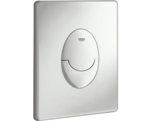 GROHE plaque de commande Skate Air plaque chrome mat / bouton chrome mat 38505P00 Plaque de commande WC Grohe
