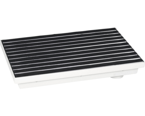 Grille gratte pieds Wolfa 60x40x7 cm avec insert en caoutchouc