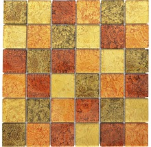 Mosaïque en verre XCM 8AL29 30x30 cm