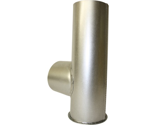 Raccord en T métallique pour systèmes de ventilation