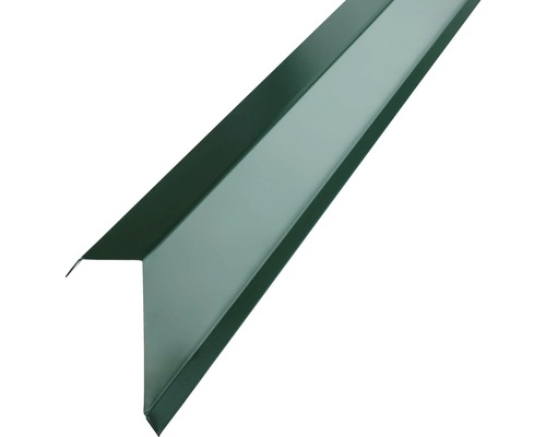 Angle d'arête PRECIT pour tôle trapézoïdale H12 vert mousse RAL 6005 2000x40x100 mm