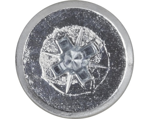 Vue détaillée d''une tête de vis