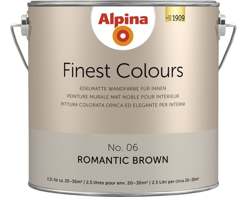 Alpina Finest Colours Romantic Brown 2.5 l